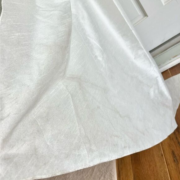 NWT Anthropologie Sachin & Babi Dova Puffed One-Shoulder Bow Wrap Mini Dress - Picture 8 of 16